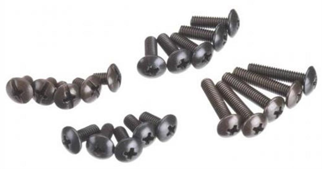 Duratrax  DTXQ0261 Pan Head Machine Screws 2.6mm (Asst)