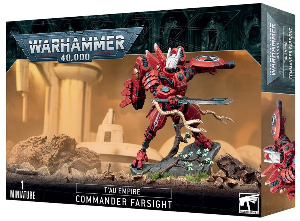 Games Workshop 28mm 56-41 T'au Empire Commander Farsight