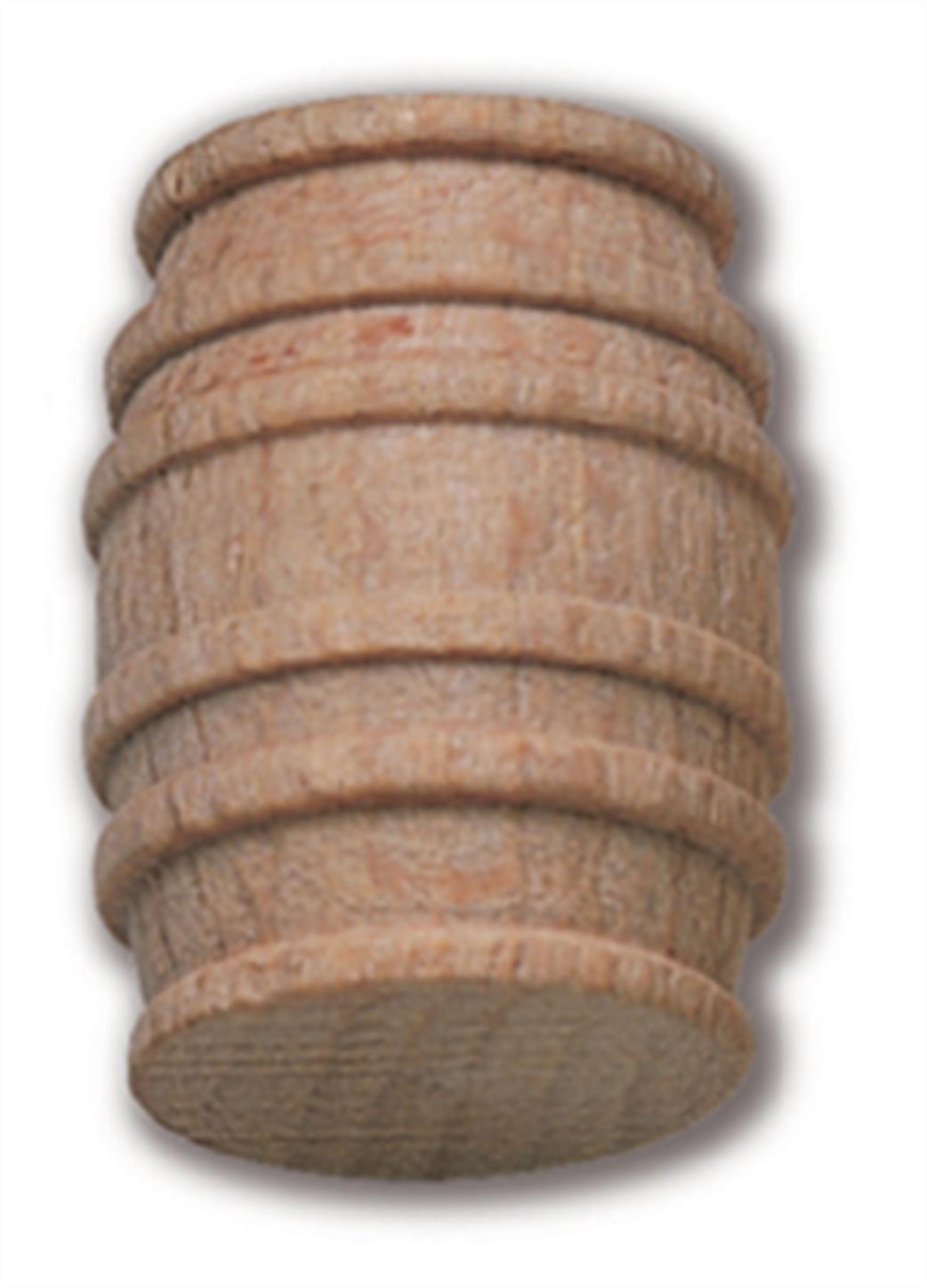 Constructo  AM412010 Turned Wood Barrel 10mm