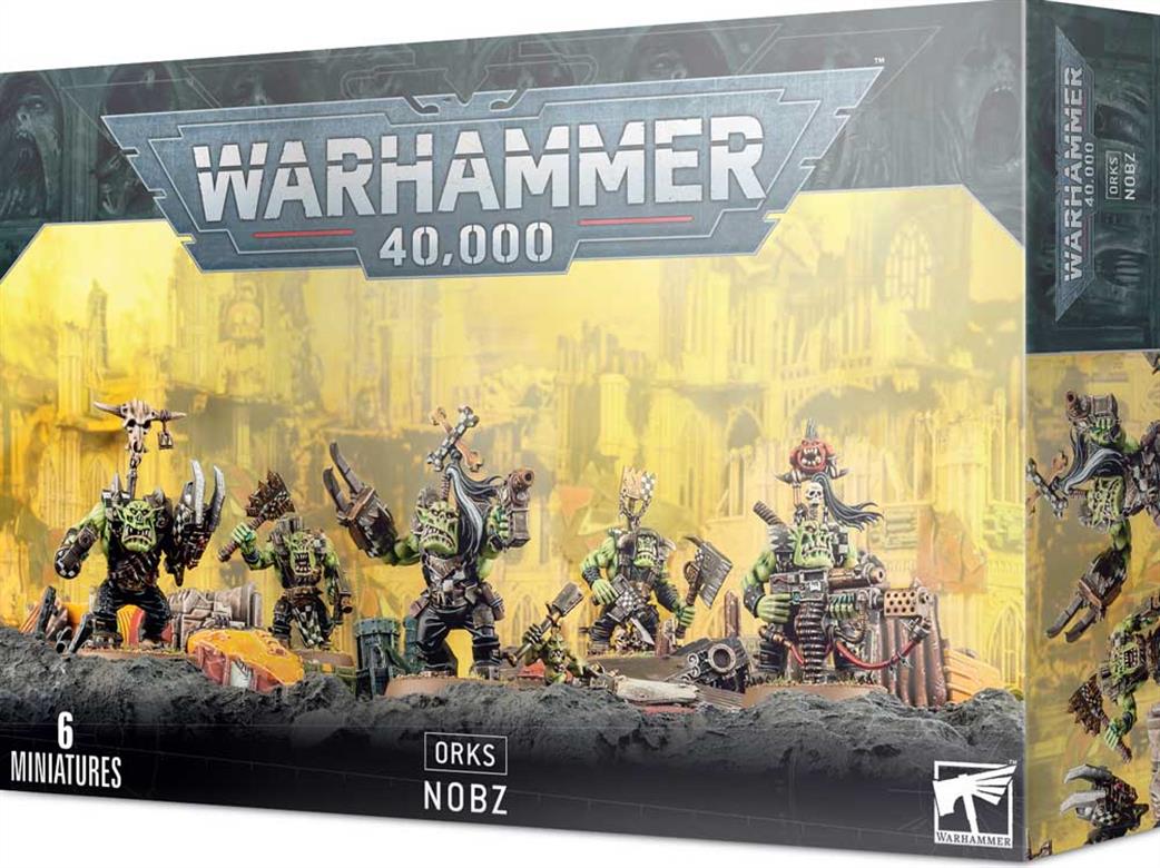 Games Workshop 28mm 50-12 Orks Nobz