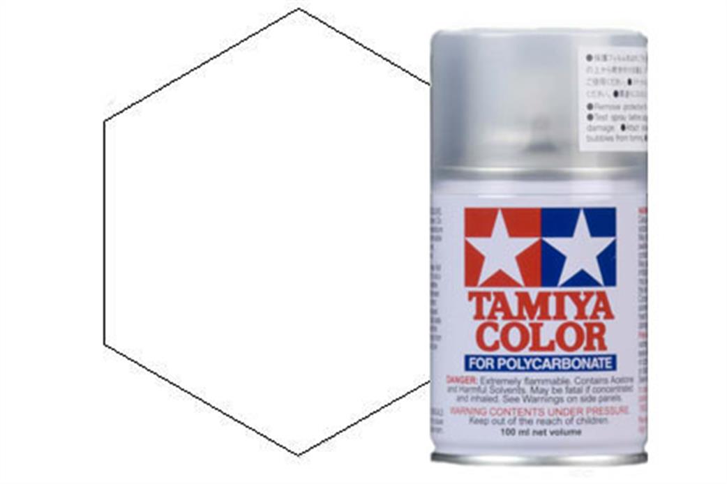 Tamiya  PS-1 PS1 White Polycarbonate Spray Paint 100ml