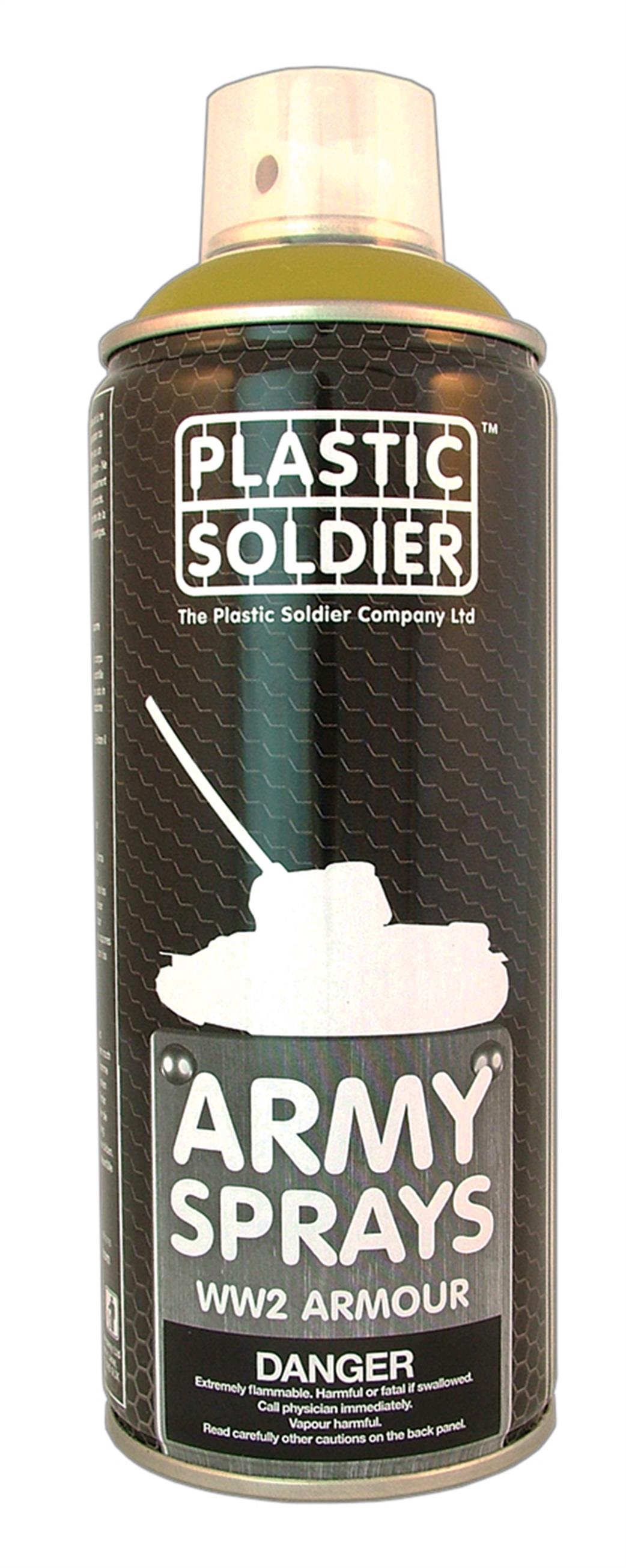 Plastic Soldier  SP001 German Dunkelgelb Late War Spray Paint 400ml Can