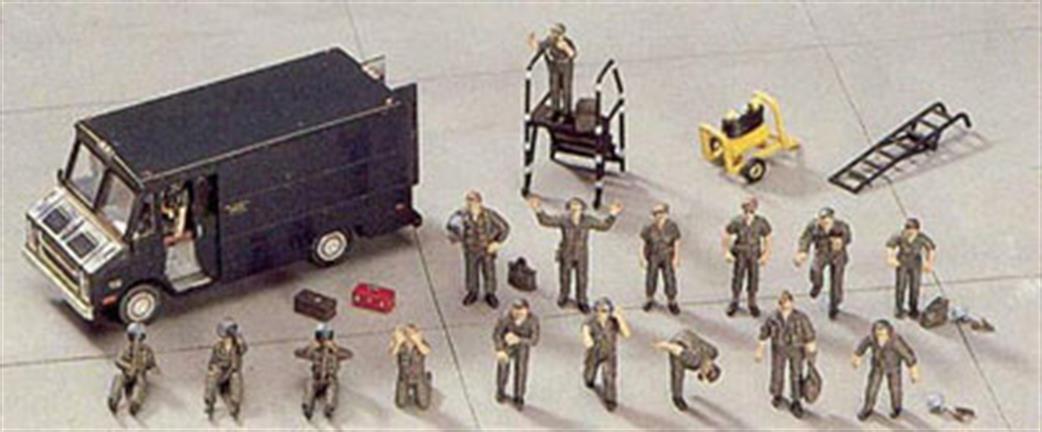 Hasegawa 1/72 35007 US Pilot/Ground Crew Set