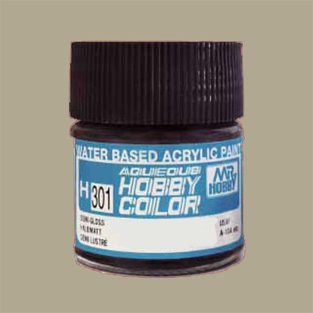 Gunze Sangyo  H455 455 Cement Gray Mr Hobby Acrylic Paint 10ml