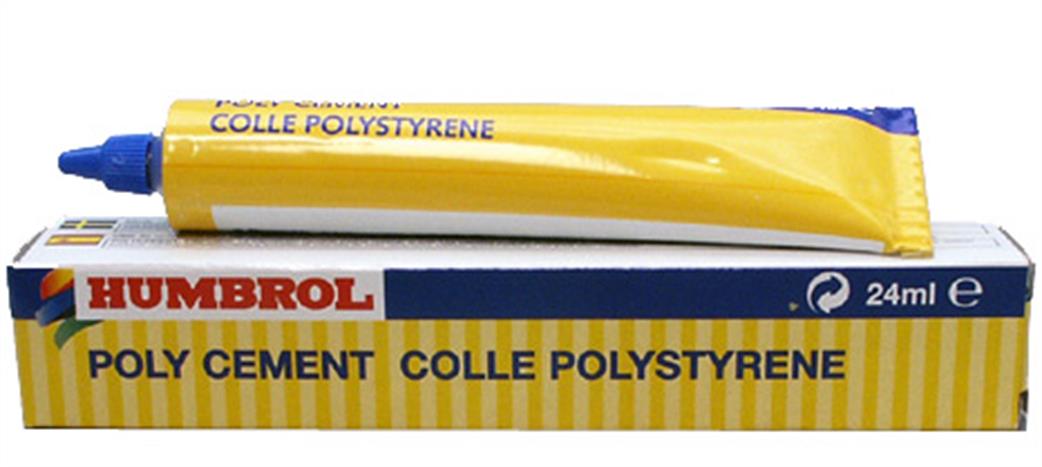 Humbrol PC24 AE4422 Polystyrene Cement  24ml Tube