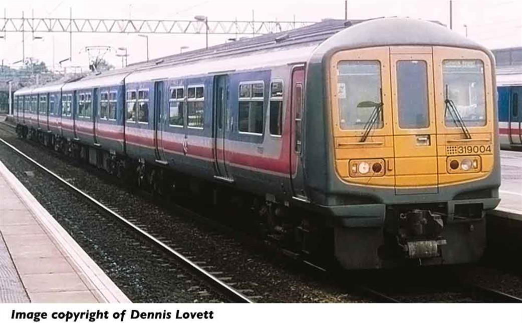 Graham Farish N 372-875 BR NSE 319004 4 Car Class 319 Thameslink Electric Multiple Unit Train Network SouthEast Livery