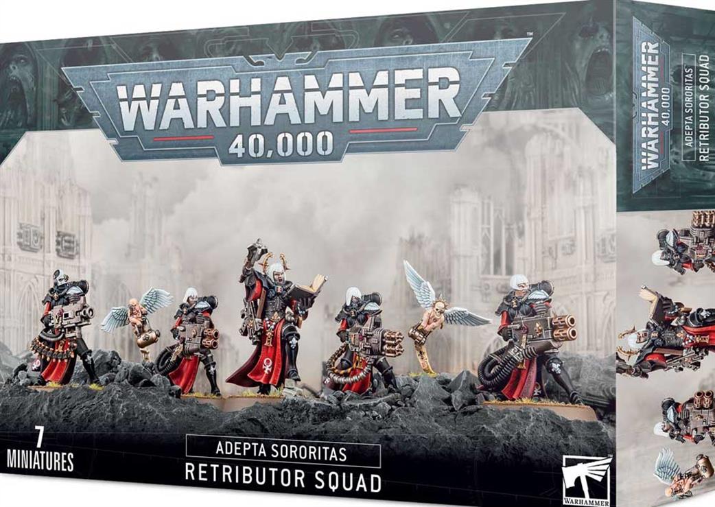 Games Workshop 28mm 52-25 Adepta Sororitas Retributer Squad