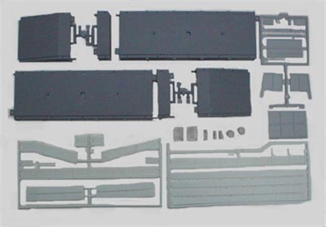 Knightwing OO PM114 Station Shelter, Platform and Accessories