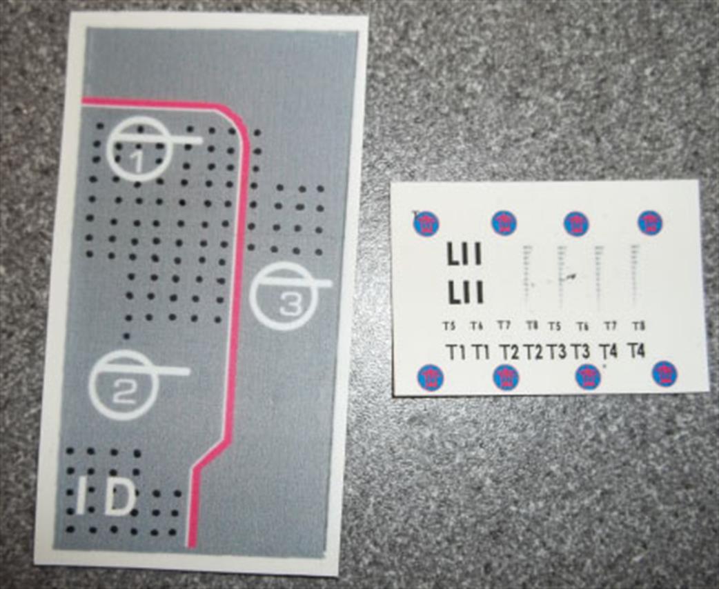 MT Miniatures 1/700 MTM020A Intrepid Decal Sheet