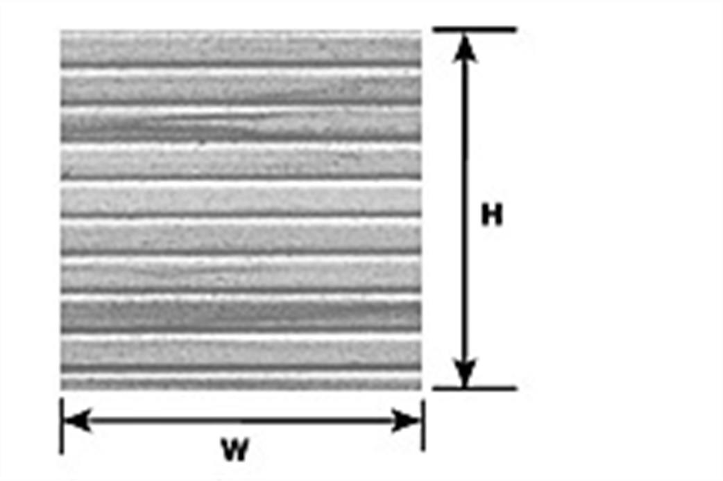 Plastruct 91536 3.2mm Wood Planking S-35