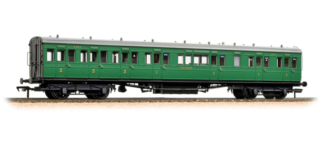 Bachmann OO 39-613 SR Composite Coach SECR Birdcage Stock Malachite Green