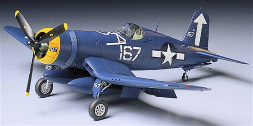 Tamiya 1/48 61061 Vought F4U-1D Corsair US Navy Fighter Kit