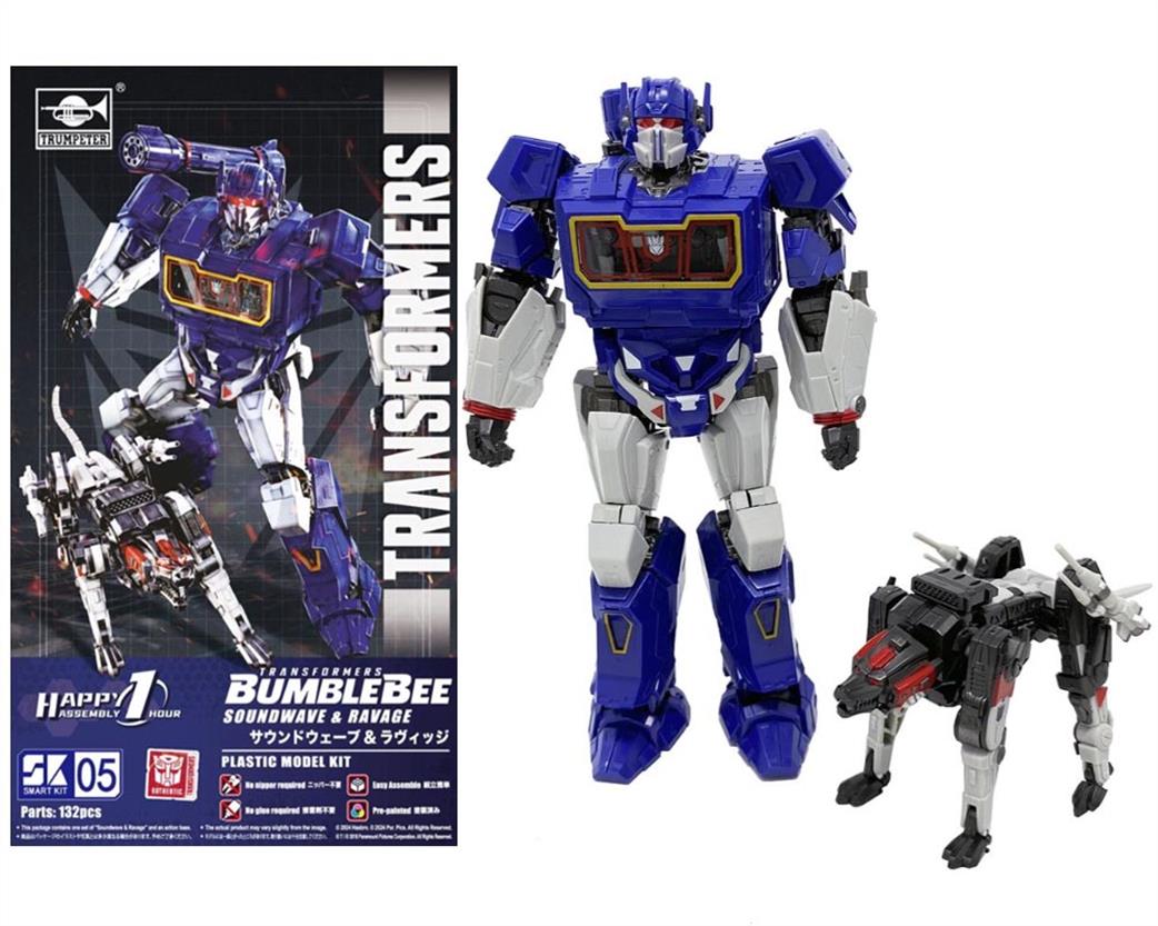 Trumpeter  03112 Transformers Soundwave & Ravage SK05 Smart Kit