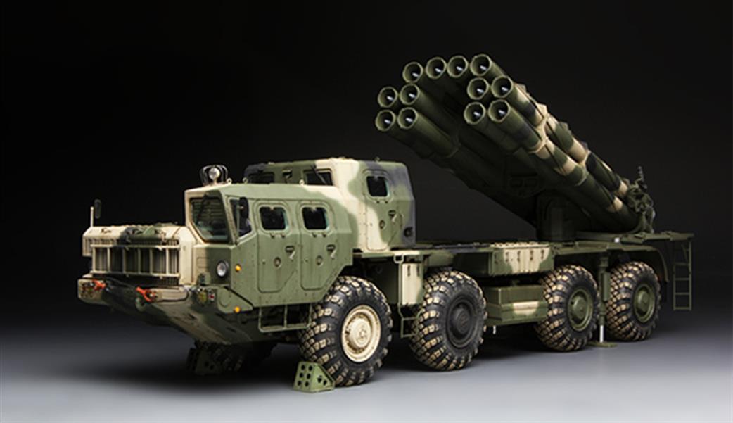 Meng 1/35 ss-009 9A52-2 Smerech Russian Long Range Rocket Launcher