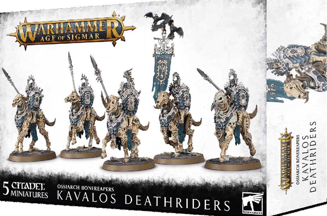 Games Workshop 28mm 94-27 Ossiarch Bonereapers Kavalos Deathriders