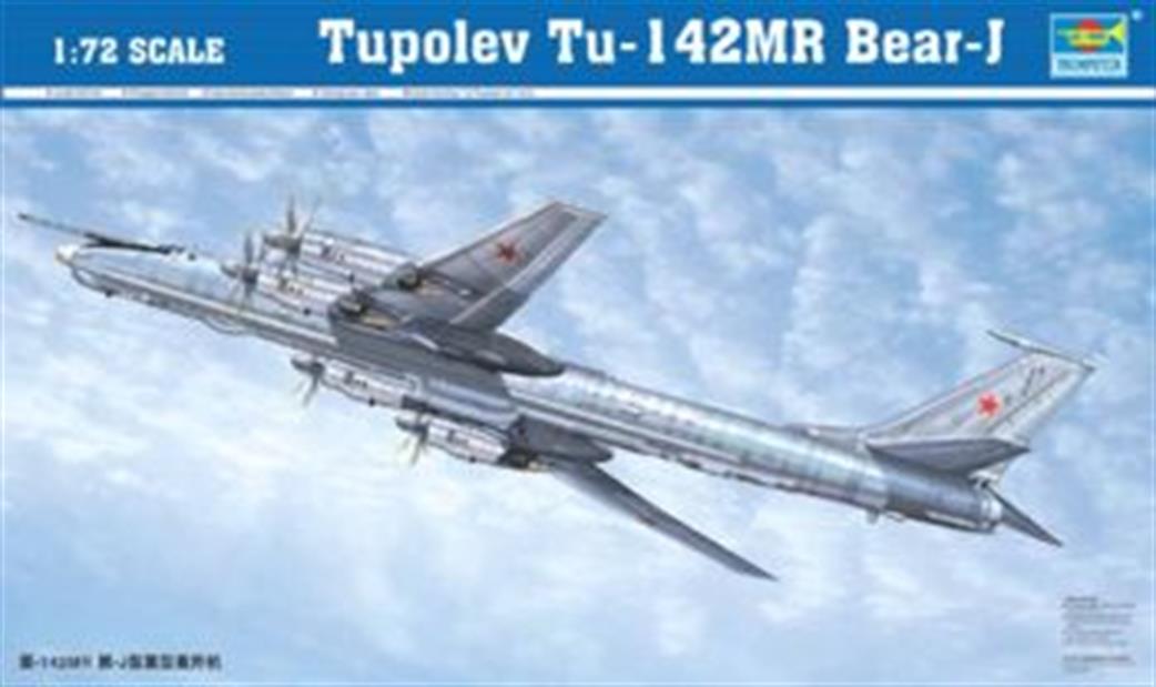 Trumpeter 1/72 01609 Tupolev Tu-142MR Bear-J Naval Bomber Kit