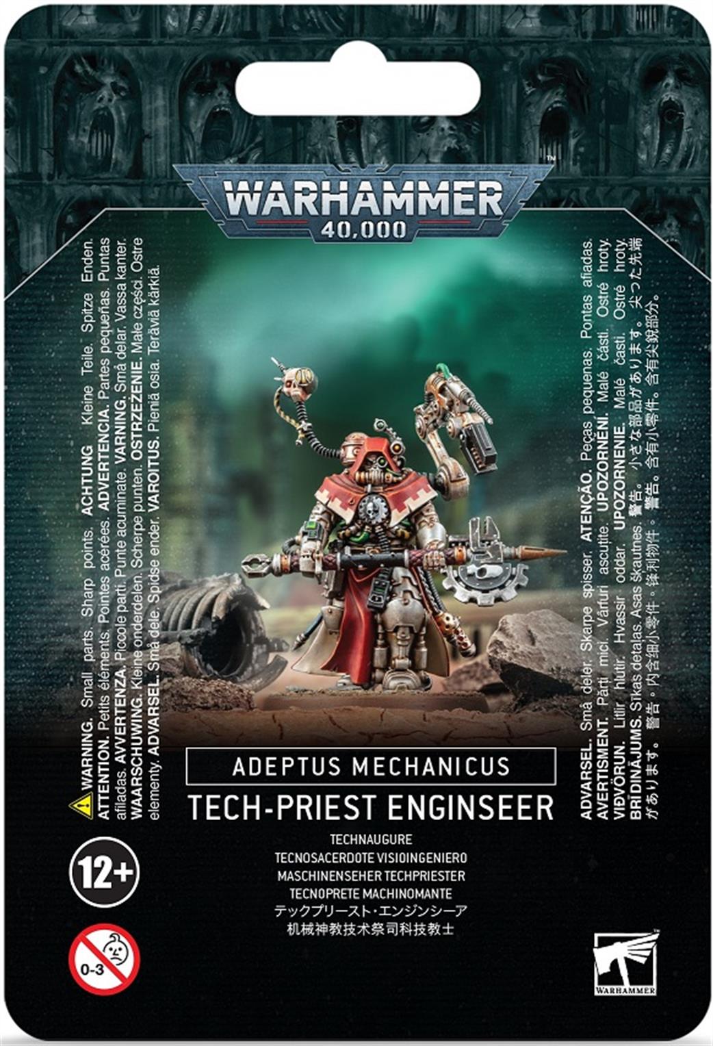 Games Workshop 28mm 59-27 Adeptus Mechanicus Techpriest Enginseer