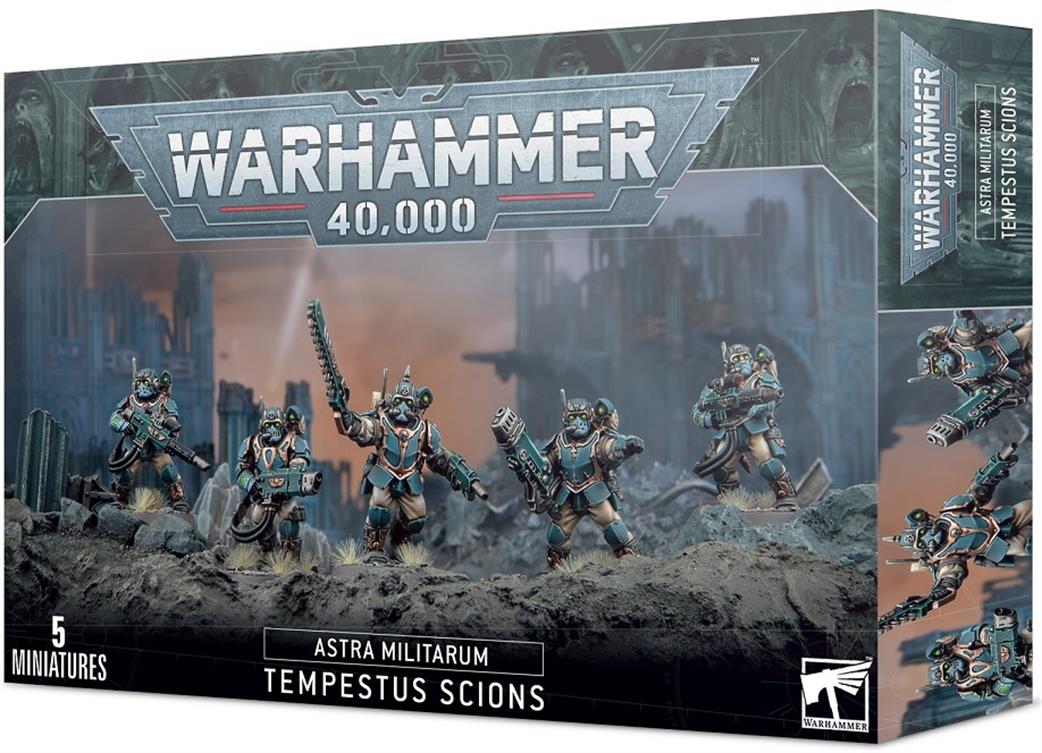 Games Workshop 28mm 47-15 Astra Militarum Tempestus Scions