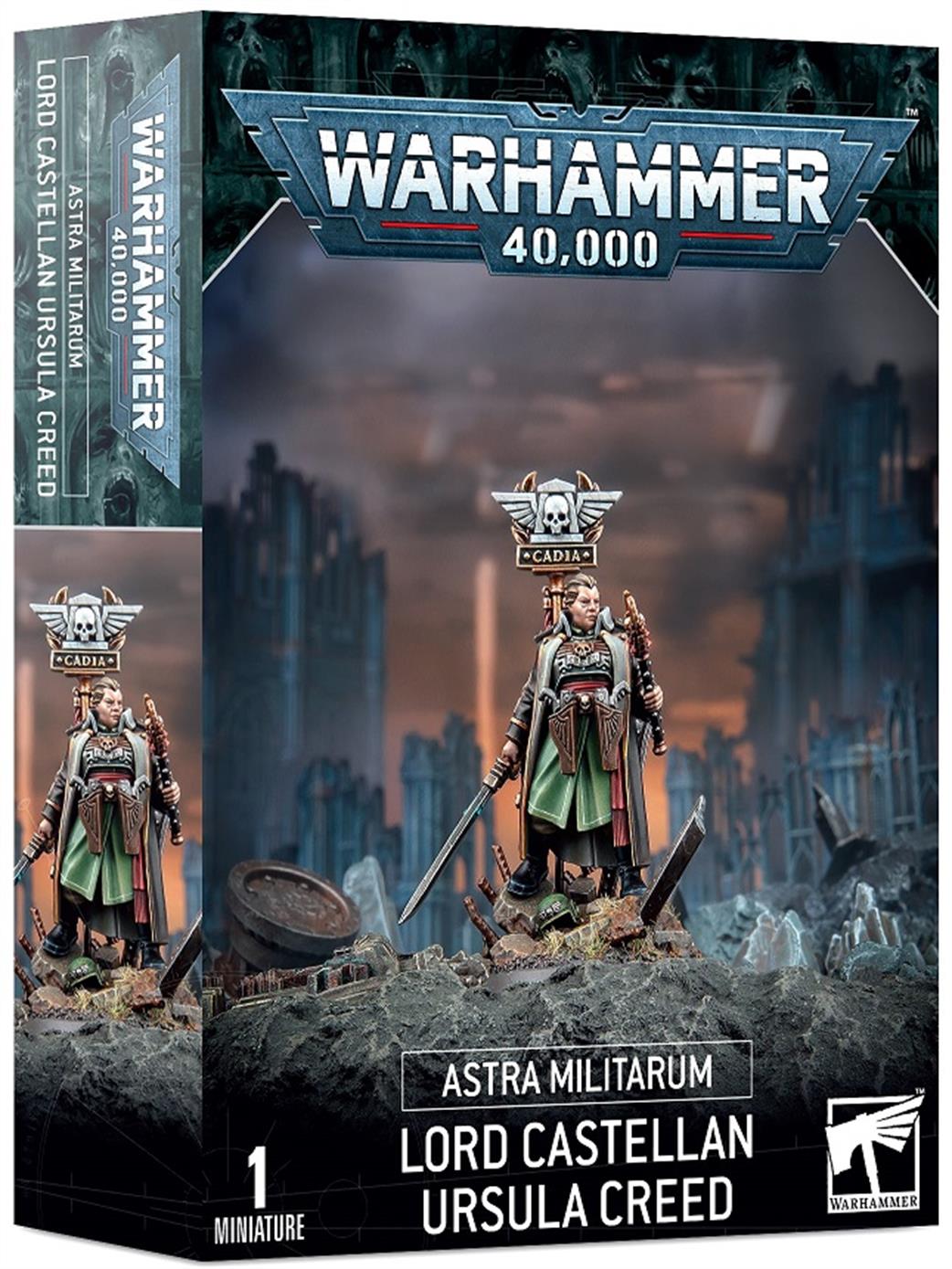 Games Workshop 28mm 47-32 Astra Militarum Lord Castellan Ursula Creed