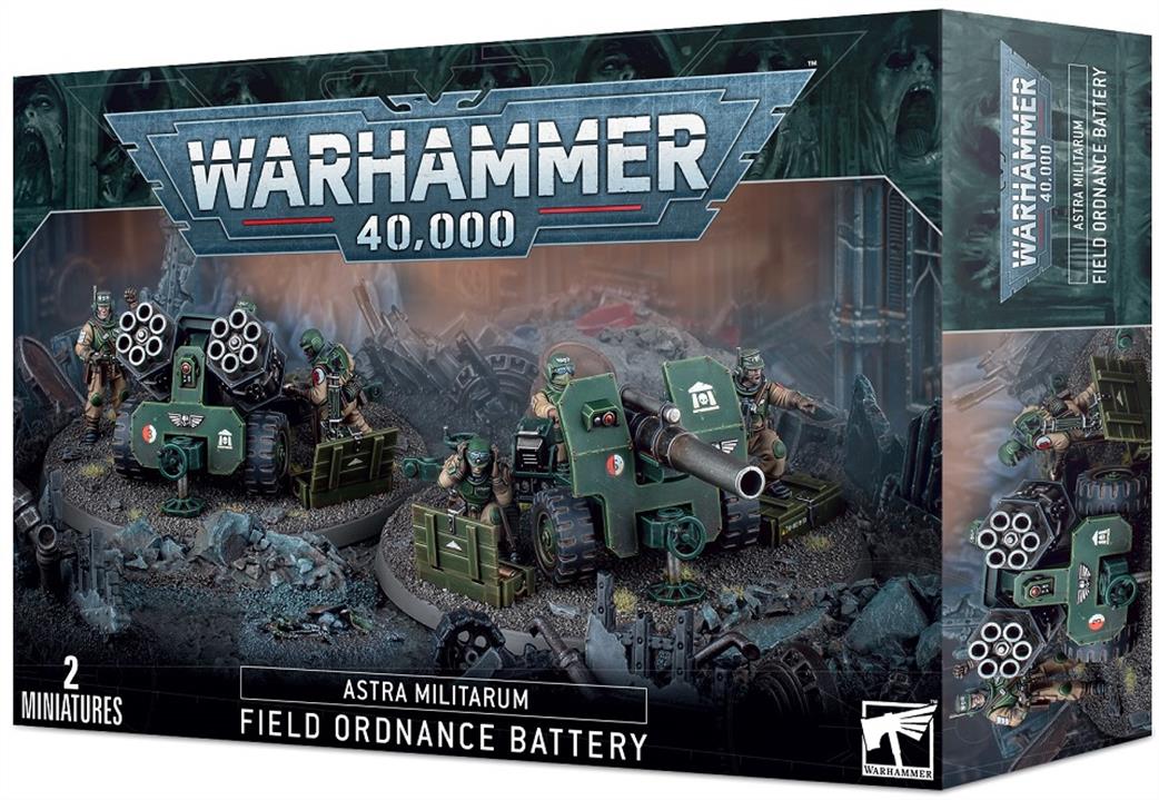 Games Workshop 28mm 47-41 Astra Militarum Field Ordnance Battery