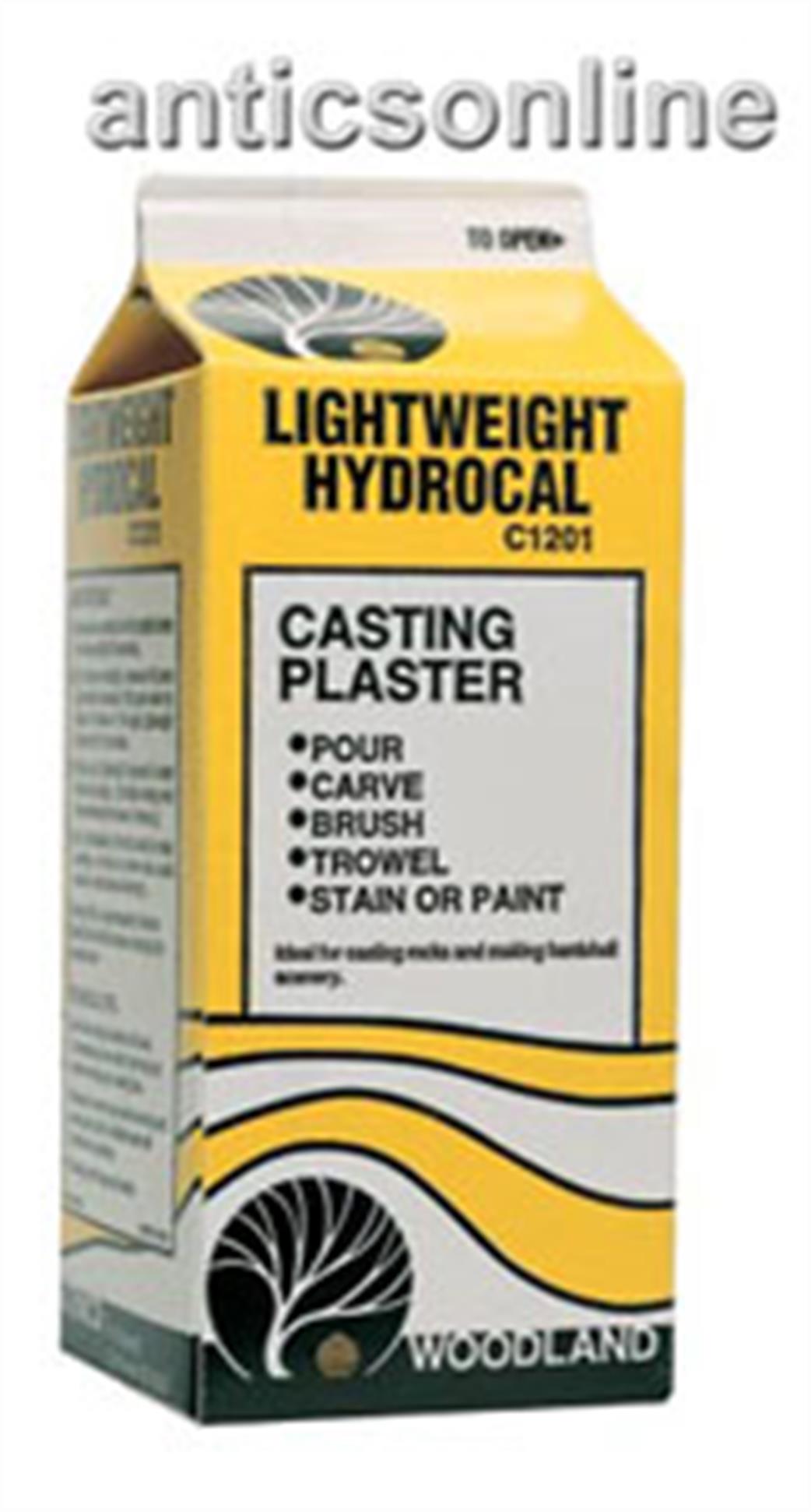 Woodland Scenics  C1201 Lightweight Hydrocal Casting Plaster