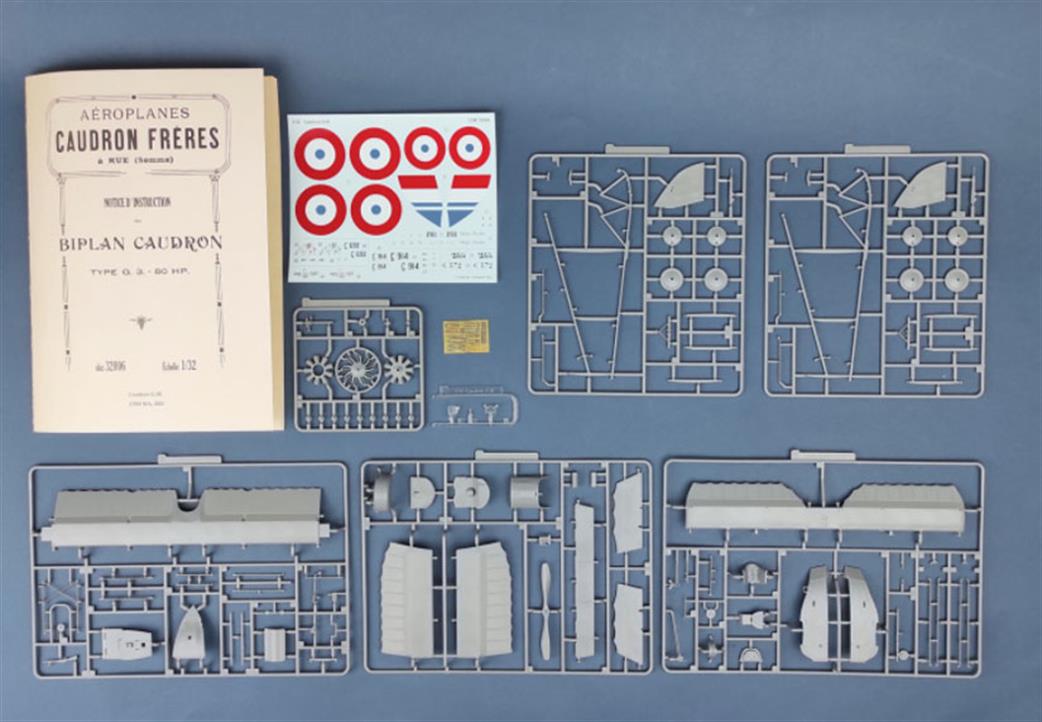 Copper State Models 1/32 32006 Caudron G.111 French WW1 Biplane Plastic Kit