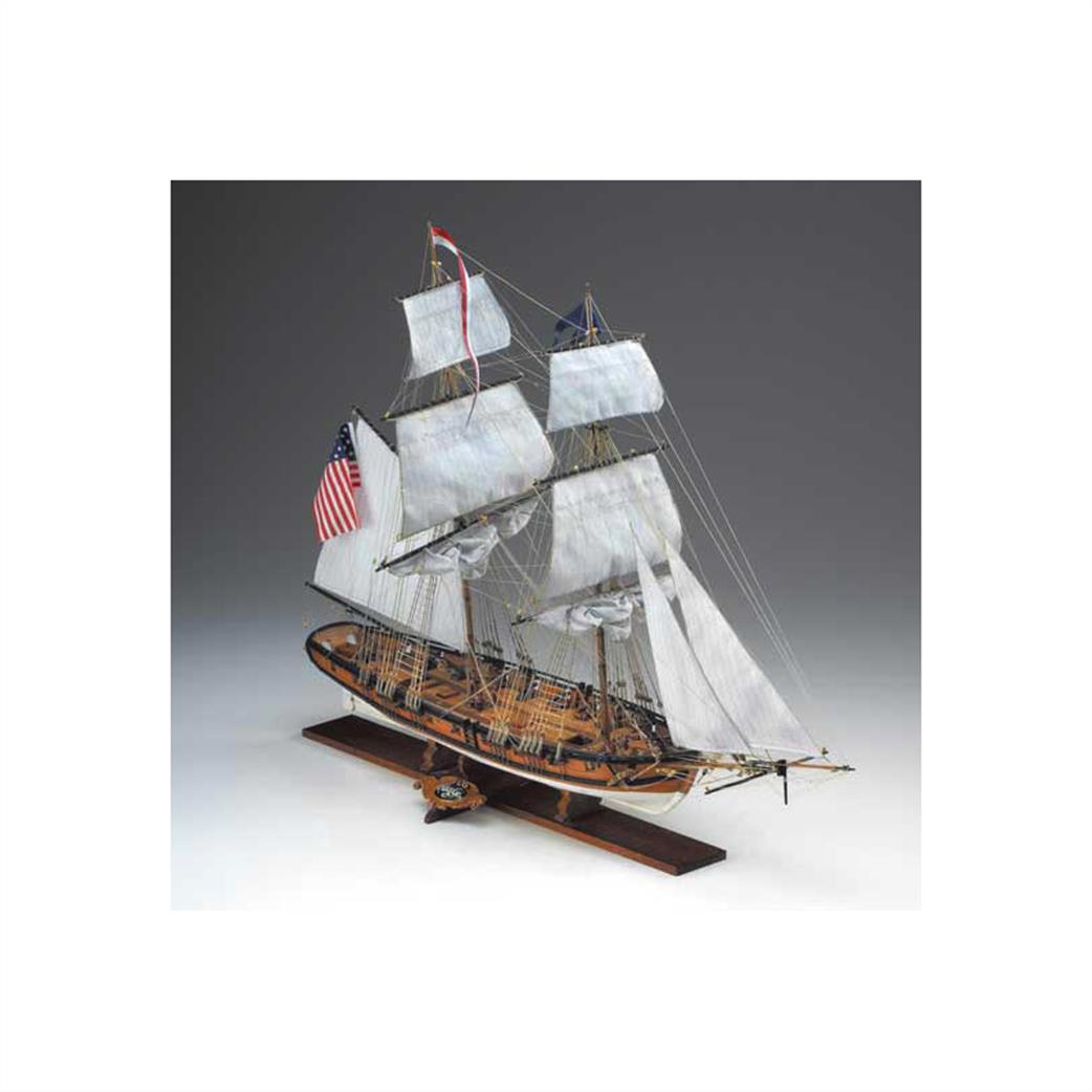 Corel 1/85 SM61 Eagle American Brigantine 1812 Wooden Boat Kit