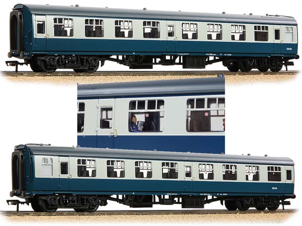 Bachmann OO 39-050JPF BR Mk1 TSO Second Class Open Coach Blue & Grey with Passenger Figures