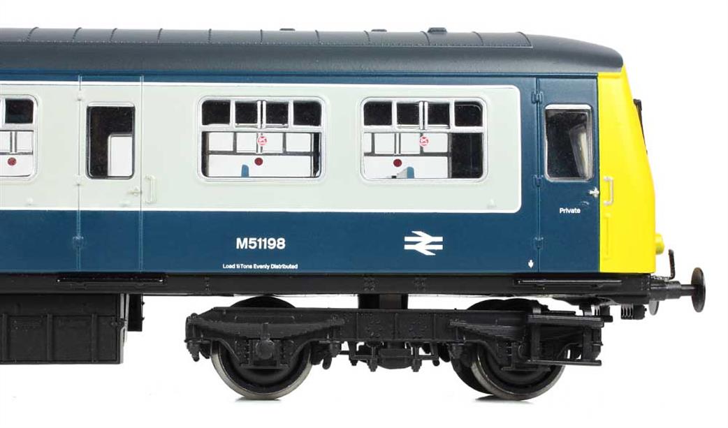 Bachmann OO 32-287B BR Class 101 2 Car DMU Blue & Grey