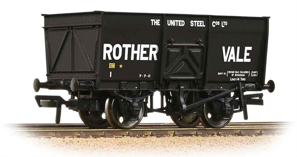 Bachmann OO 37-428 Rother Vale slope side 16ton steel mineral wagon