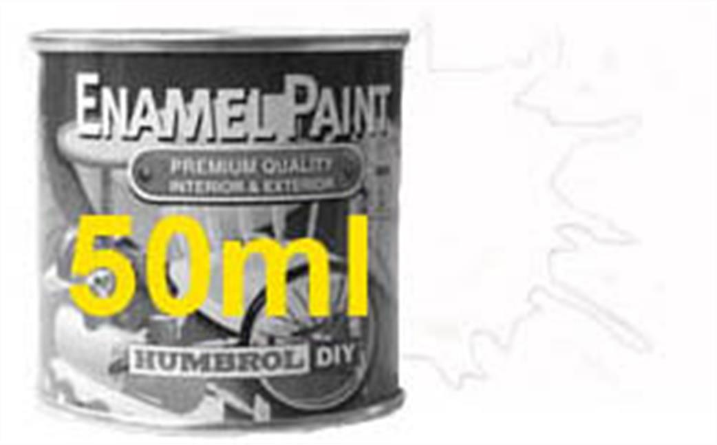 Humbrol E50/34 34 Matt White 50ml Enamel Paint