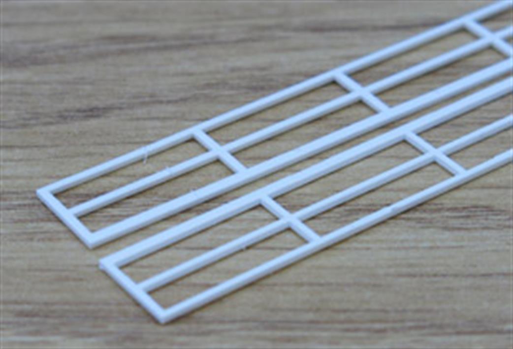 Plastruct 1/32 90684 Styrene Hand Rail Section HRS-12