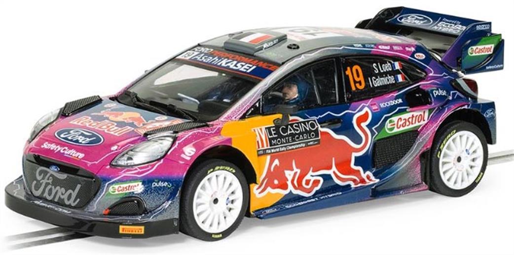 Scalextric 1/32 C4448 Ford Puma WRC Sebastien Loeb Slot car Model