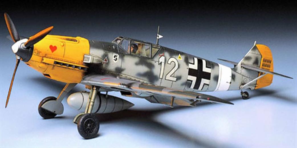 Tamiya 1/48 61063 Messerschmitt BF109E 4/7Trop Fighter Aircraft Kit