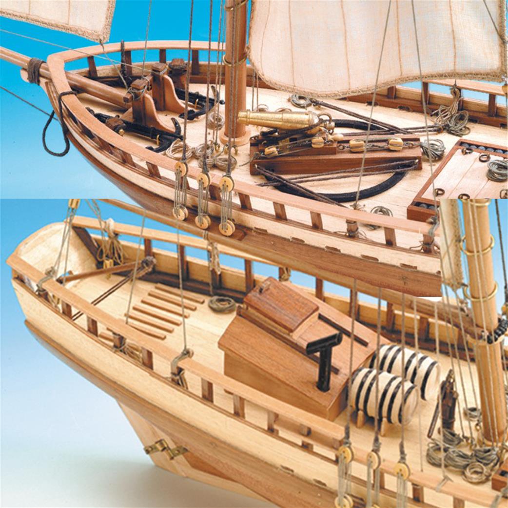 Artesania Latina 1/41 22115 Virginia 1819 Coastguard Schooner 2022 Wooden Boat Kit