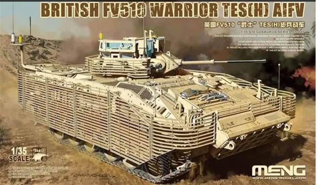 Meng 1/35 SS-017 British Army FV510 Warrior TES H AIFV Plastic Kit