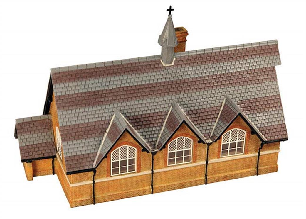 Bachmann OO 44-161 Scenecraft Snell's Hall - Pendon