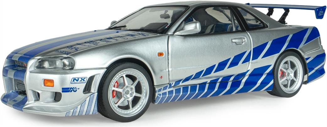 Joyride 1/18 1804315A Nissan Skyline GT-R (BNR34) 2Fast 2Furious Brian