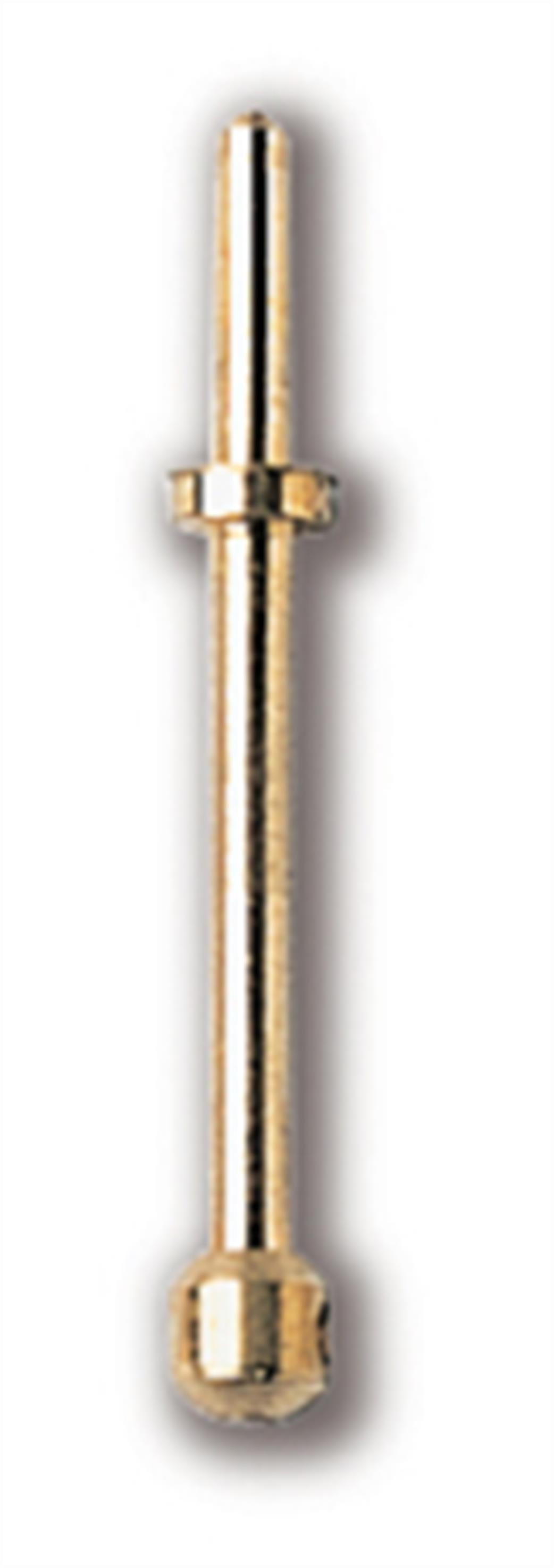 Constructo  80048 Brass Stanchions Single Hole 25mm Pack of 6