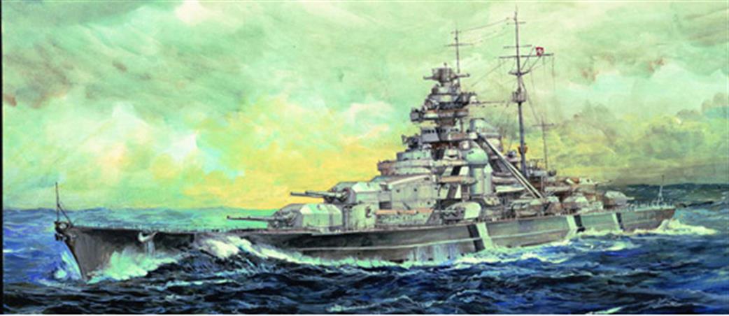 Trumpeter 1/700 05711 German Bismarck Battleship 1941