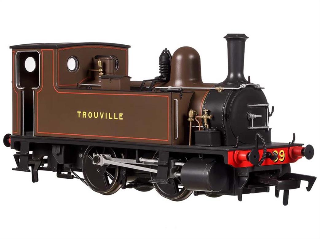 Dapol OO 4S-018-014 L&SWR 89 Trouville B4 Class 0-4-0 Tank Shunting Engine Brown Livery