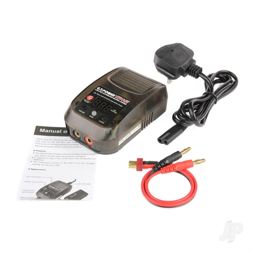 Perkins  GTP0166 GT Power SD4 Lipo/Nimh Balance Charger 50W