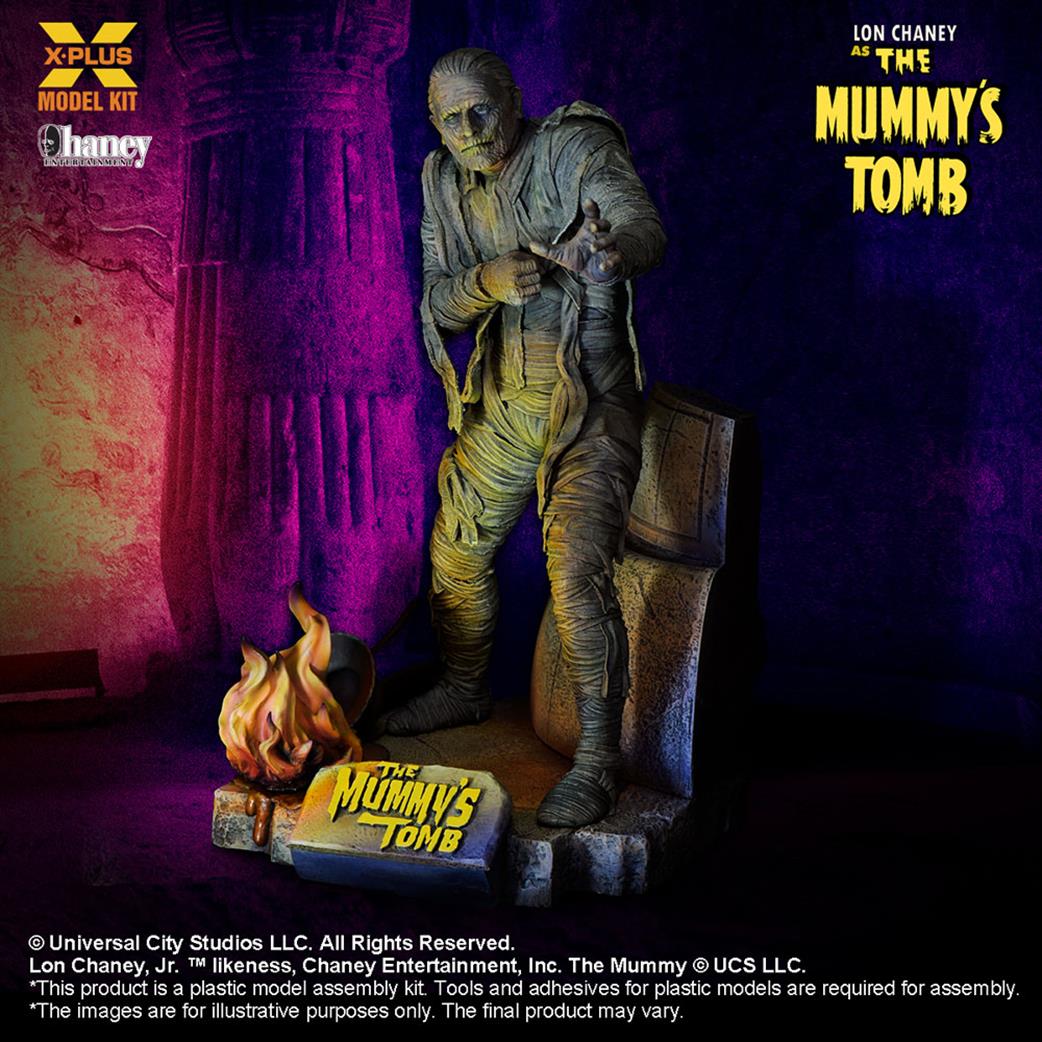 X.Plus Model KIt 1/8 411-200139CP Lon Chaney as The Mummys Tomb Plastic Kit