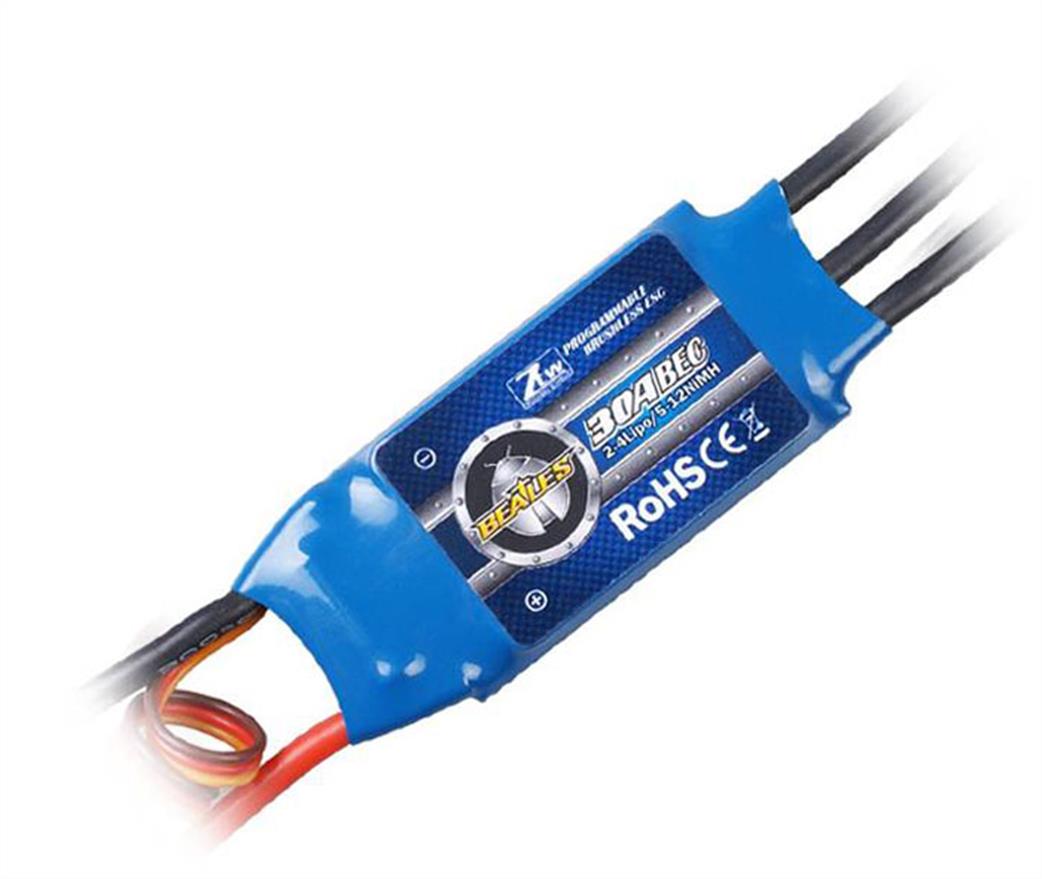 Beatles  ZTW3030101 30Amp Brushless Speed Controller 2-4S