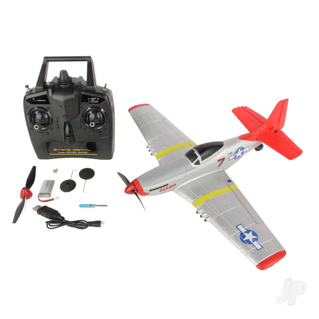 SonikRC  SNK761-5 P-51 400 RTF RC Warbird Aircraft