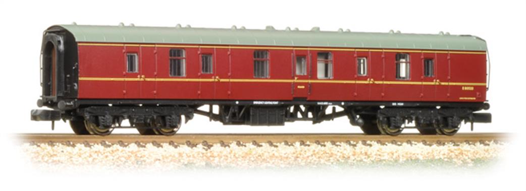 Graham Farish N 374-036B BR Mk.1 BG Gangwayed Full Brake Luggage Van Maroon