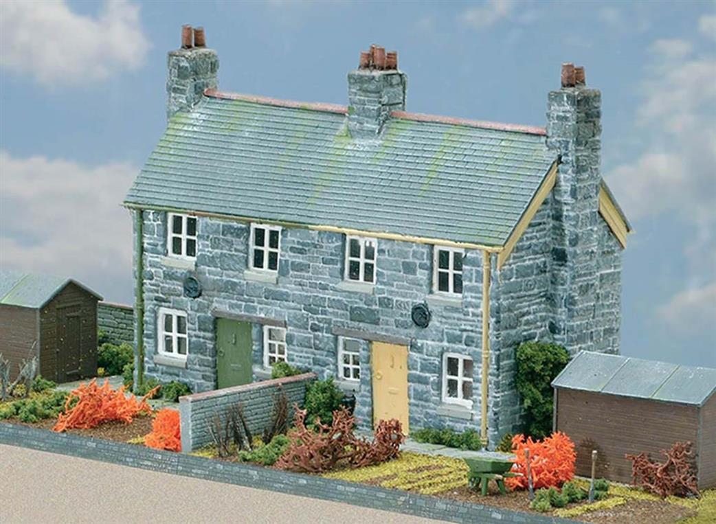 Wills Kits OO CK21 Semi Detached Stone Cottages Craftsman Kit