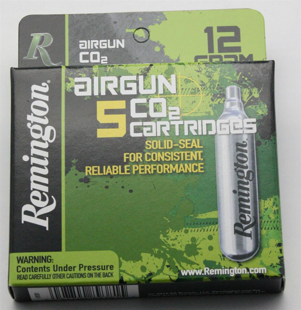 Remington  89381 5 Co2 Cartridges