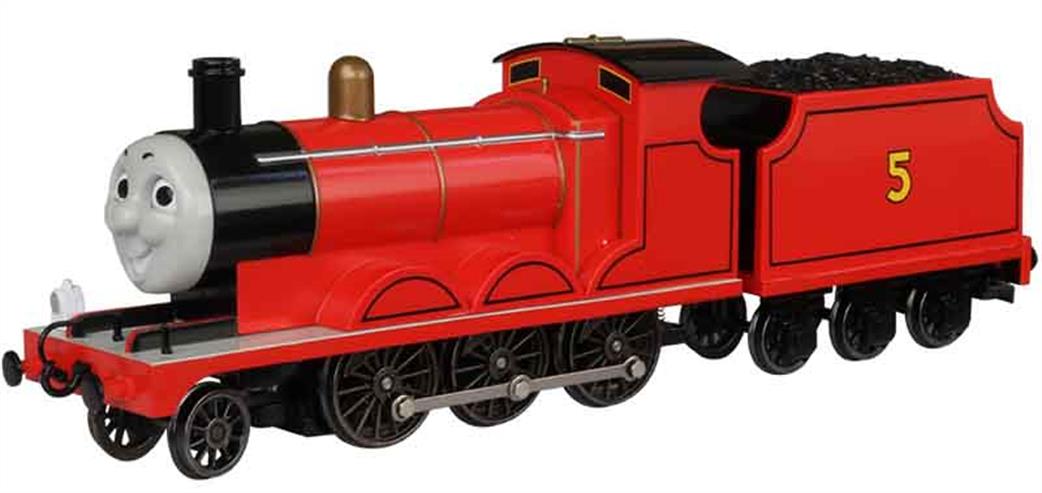 Bachmann OO 58743BE James The Red Engine with Moving Eyes from Thomas the Tank Engine