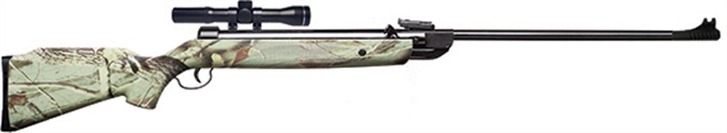SMK 1/1 SMKCAMOCOMBO.22 B2 Camo 0.22 Air Rifle Combo w/scope & Gun slip.